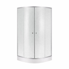 Душова кабіна Lidz Latwa SC90x90.SAT.LOW.FR, скло Frost 4 мм + Lidz Душовий піддон KAPIELKA ST90x90x14 Душова кабіна Lidz Latwa SC90x90.SAT.LOW.FR, скло Frost 4 мм + Lidz Душовий піддон KAPIELKA ST90x90x14