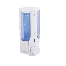 Дозатор для рідкого мила Lidz Playa 0101 настінний 380 мл LDPLA0101WHI22316 White Дозатор для рідкого мила Lidz Playa 0101 настінний 380 мл LDPLA0101WHI22316 White