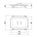 Мильниця Lidz Playa 0203 (пластик) LDPLA0203WHI37456 White