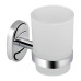 Склянка з тримачем Lidz Oreo 0401 настінний (матове скло) LDORE0401CRM22163 Chrome Склянка з тримачем Lidz Oreo 0401 настінний (матове скло) LDORE0401CRM22163 Chrome