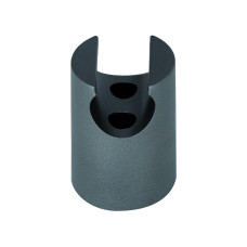 Тримач для ручного душу Qtap Spojeni округлий QT829910842854GRP Graphite