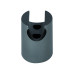 Тримач для ручного душу Qtap Spojeni округлий QT829910842854GRP Graphite