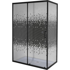 Душевая кабина BRAVO NISA N120TB.Mosaic БЕЗ поддона (1уп.)