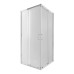Душевая кабина Qtap Taurus CRM1011SC6 100x100 см, стекло Clear 6 мм, покрытие CalcLess без поддона