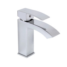 Смеситель для раковины Qtap Swan Cascada QTSWA270CRM45564 Chrome