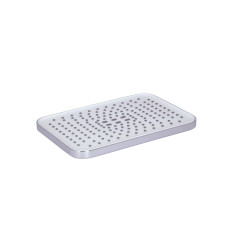 Лійка для верхнього душу Qtap Hlavova 260x180 мм прямокутна QTHLA107CRM45785 Chrome/White Лійка для верхнього душу Qtap Hlavova 260x180 мм прямокутна QTHLA107CRM45785 Chrome/White