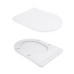 Унітаз підвісний Qtap Scorpio безободковий Ultra Quiet з сидінням Soft-close QT14332380AW