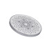 Лейка для верхнего душа Qtap Hlavova D 230 мм округлая QTHLA107CRM45787 Chrome/White Лейка для верхнего душа Qtap Hlavova D 230 мм округлая QTHLA107CRM45787 Chrome/White