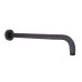 Кронштейн для верхнего душа Qtap Trubice 400 мм округлый QTTRU120BLM45927 Black Matt