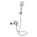 Смеситель для ванны Qtap Gemini (c душевым гарнитуром) QTGEM259CRM45681 Chrome Смеситель для ванны Qtap Gemini (c душевым гарнитуром) QTGEM259CRM45681 Chrome