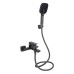 Змішувач для ванни Qtap Gemini (з душовим гарнітуром) QTGEM259GMB45684 Gunmetal Black PVD Змішувач для ванни Qtap Gemini (з душовим гарнітуром) QTGEM259GMB45684 Gunmetal Black PVD