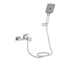 Змішувач для ванни Qtap Presto (з душовим гарнітуром) QTPRE259CRM45574 Chrome