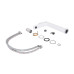 Смеситель для раковины Qtap Presto высокий QTPRE269CRW45577 Chrome/White