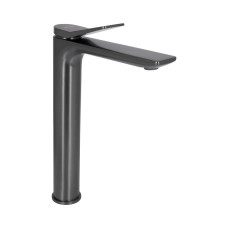 Змішувач для раковини Qtap Presto високий QTPRE269GRP45582 Gunmetal Black