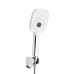 Змішувач для ванни Qtap Gemini (з душовим гарнітуром) QTGEM259CRW45683 Chrome/White