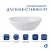 Комплект Qtap Dove: Раковина накладная овальная 410x335x145 мм White + Донный клапан PU02