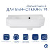 Комплект Qtap Tern: Раковина подвесная прямоугольная левая 450х260х155 мм White + Донный клапан PU02O