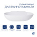 Комплект Qtap Cardinal: Раковина підвісна / накладна овальна 565х400х130 мм White + Донний клапан PU02