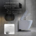 Унитаз подвесной Qtap Robin Ultra Quiet безободковый с сиденьем Soft-close 520x365x365 мм WHITE