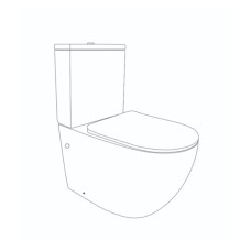 Унітаз підлоговий Qtap Jay Ultra Quiet з сидінням Soft-close 640x360x835 мм QT07222175TW White
