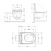 Унитаз подвесной Qtap Scorpio Ultra Quiet с сиденьем с сиденьем Soft-Close MATT BLACK QT14332380AMB