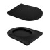 Унитаз подвесной Qtap Scorpio Ultra Quiet с сиденьем с сиденьем Soft-Close MATT BLACK QT14332380AMB