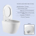 Готове рішення Qtap для ванної кімнати: підвісний унітаз Robin Ultra Quiet 520x365x365 + комплект інсталяції Nest 4 в 1 (лінійна клавіша Matt Black)