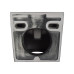 Биде подвесное Qtap Tern New 515x350x320 мм Matt Black QT17551303GMB