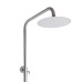 Душевая система универсальная Brinex Pure 1030 на 3 потребителя Nickel BRIPUR1030NKL
