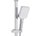 Душова система універсальна Qtap Swan Cascada на три споживачі (з виливом) QTSWA111CRW45570 Chrome/White