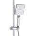 Душова система універсальна Qtap Presto на три споживачі (з виливом) QTPRE111CRW45580 Chrome/White