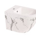 Биде подвесное Qtap Robin 515x370x350 мм, Marble QT13551381GMR