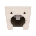 Биде подвесное Qtap Jay 485х360х320 мм White