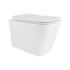 Унітаз підвісний Qtap Tern із сидінням Soft-close QT17332303ASW