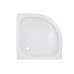 Душевой поддон Kapielka ST90x90x14 низкий, полукруглый, диаметр слива 52 мм Lidz