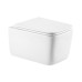 Унітаз підвісний Qtap Gemini безободковий з сидінням Soft-close QTGEM26W45430 Унітаз підвісний Qtap Gemini безободковий з сидінням Soft-close QTGEM26W45430