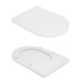 Унітаз-компакт Qtap Robin Ultra Quiet безободковий з сидінням Soft-close QT13226089AW