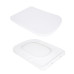 Унітаз підлоговий Qtap Tern Ultra Quiet безобідковий з сидінням Soft-Close QT17226003AW White