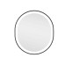 Зеркало Qtap Gemini 800х700 с LED-подсветкой Touch, с антизапотеванием, с диммером, рег. темп. цвета (3000-6500K) QT2578R8072B