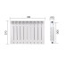 Радиатор биметаллический Thermo Alliance Bi-Vulcan PLUS 500/100 1,8 кг
