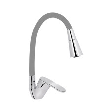 Смеситель для кухни Lidz Tani 008F3 с гибким изливом (k40) LDTAN008F3GCR39507 Chrome/Grey Смеситель для кухни Lidz Tani 008F3 с гибким изливом (k40) LDTAN008F3GCR39507 Chrome/Grey