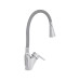 Смеситель для кухни Lidz Tani 007F3 с гибким изливом (k40) LDTAN007F3GCR31869 Chrome/Grey