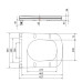 Сиденье для унитаза Qtap Tern 420х340х35 мм, Matt Black, с микролифтом, Slim Duroplast, Quick Release QT99HY2322MB