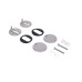 Сиденье для унитаза Qtap Tern 420х340х35 мм, Matt Black, с микролифтом, Slim Duroplast, Quick Release QT99HY2322MB