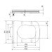 Qtap Сиденье для унитаза (Tern 490,520,610) 435x344x50 мм, White, с микролифтом, Slim Duroplast, Quick Release QTSC179W47353