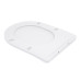 Qtap Сиденье для унитаза (Robin 520,660, Scorpio 520,660) 460x362x50 мм, White, с микролифтом, Slim Duroplast, Quick Release QTSC179W47351