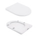 Унітаз підлоговий Qtap Swan Eco Ultra Quiet з сидінням Soft-close 640x360x835 мм QTSWA27W48748 White