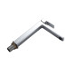 Змішувач латунний для раковини Lidz Orion 001FH високий (k25) LDORI001FHCRM48096 Chrome