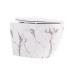 Унітаз підвісний Robin Ultra Quiet 490×365×325 мм, Marble, з сидінням Slim Duroplast / Soft-close / Quick Release QT13332381АSMR Qtap Унітаз підвісний Robin Ultra Quiet 490×365×325 мм, Marble, з сидінням Slim Duroplast / Soft-close / Quick Release QT13332381АSMR Qtap