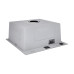 Lidz Handmade H5050HB Мойка для кухни интегрированная Decor Black PVD Honeycomb 2,5/0,5 мм LDH5050BDECPVD48369